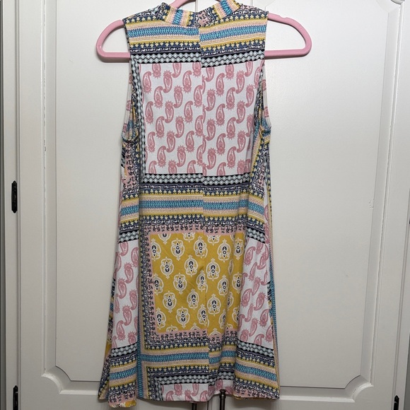 Signature Studio Multicolor Patchwork Tunic - Picture 3 of 3